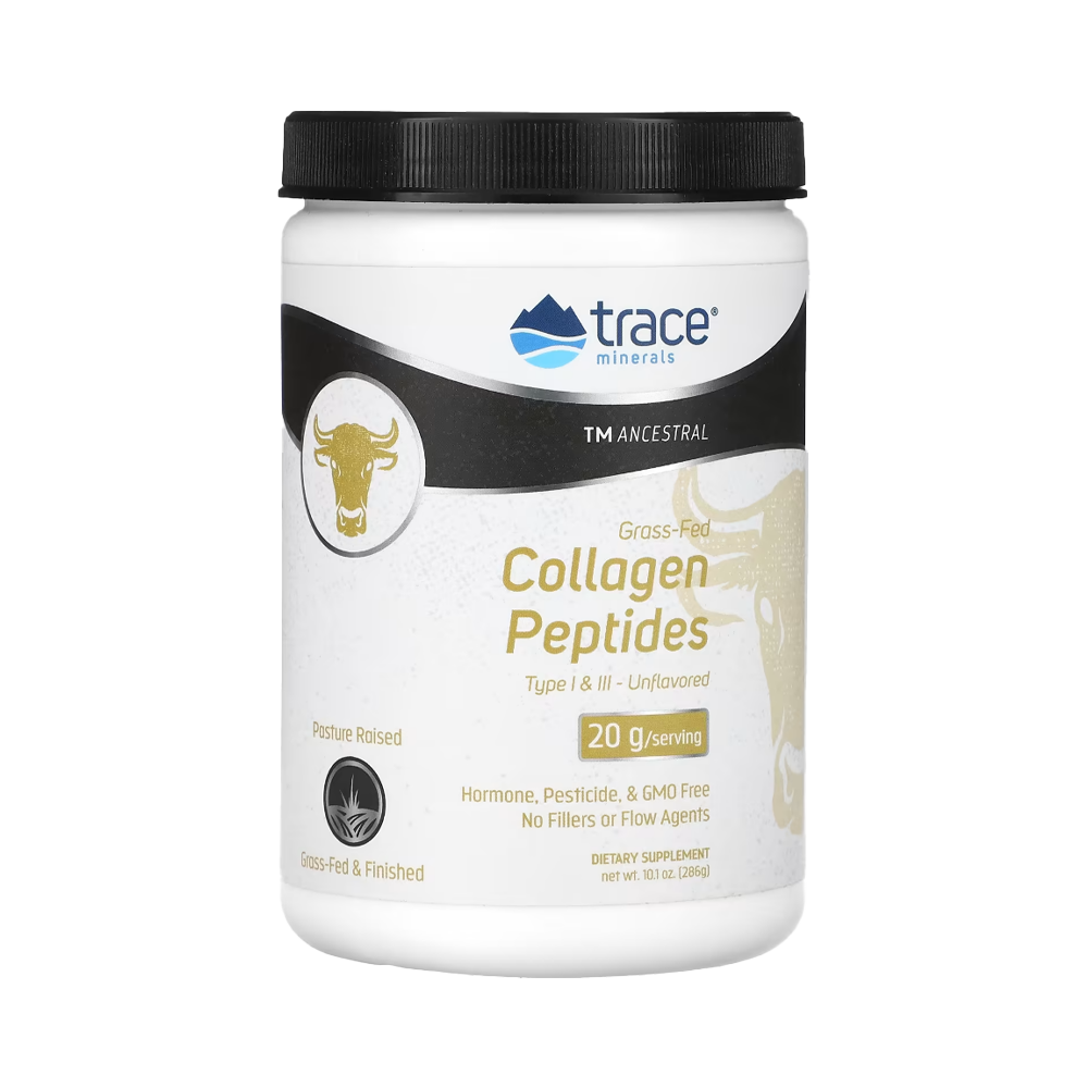 Trace Minerals Коллаген Collagen Peptides + Vitamine C + Ionic Minerals 286 гр.